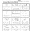 Kindergarten rhyming worksheet
